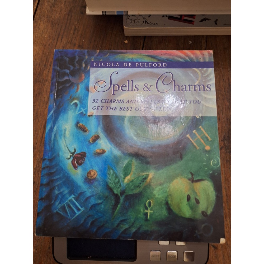 Spells & Charms Nicola de Pulford‎ 52 Charms and Spells Paperback Book 1999
